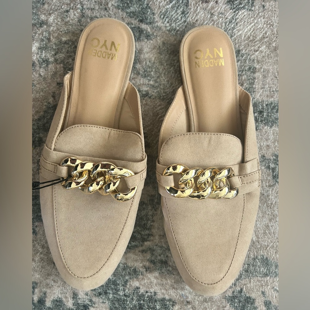 Size 10 slip-on mules
